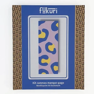 KIT CANAVAS MARQUE PAGE LEOPARD FUKURI