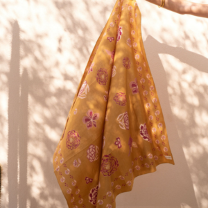 GRANDFOULARD MINDI CASSONADE BINDI ATELIER