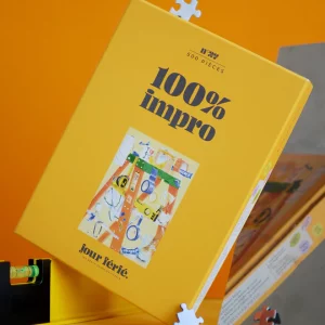 puzzle 500 pièces 100% impro Jour Férié