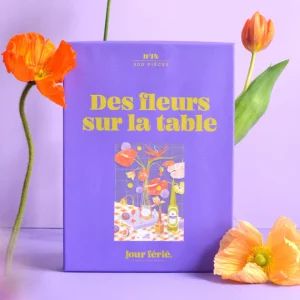 puzzle 500 pièces Des fleurs sur la table Jour Férié