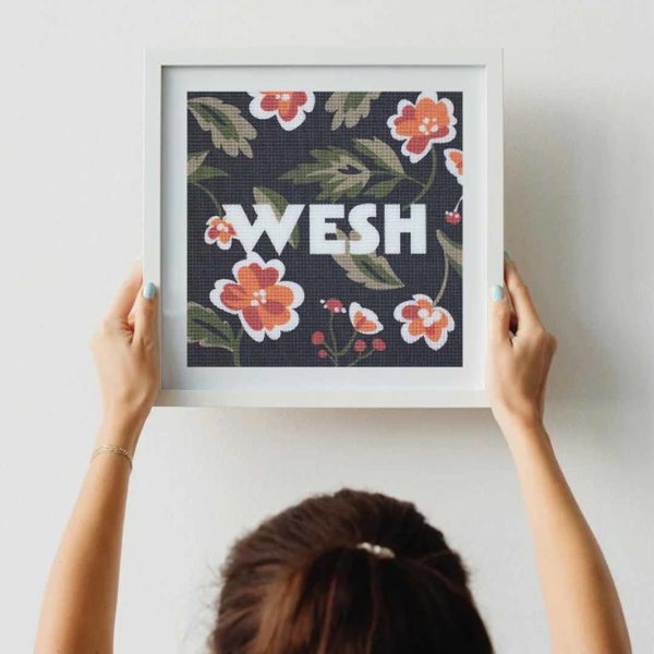 Kit Canevas à broder - Wesh – Image 2