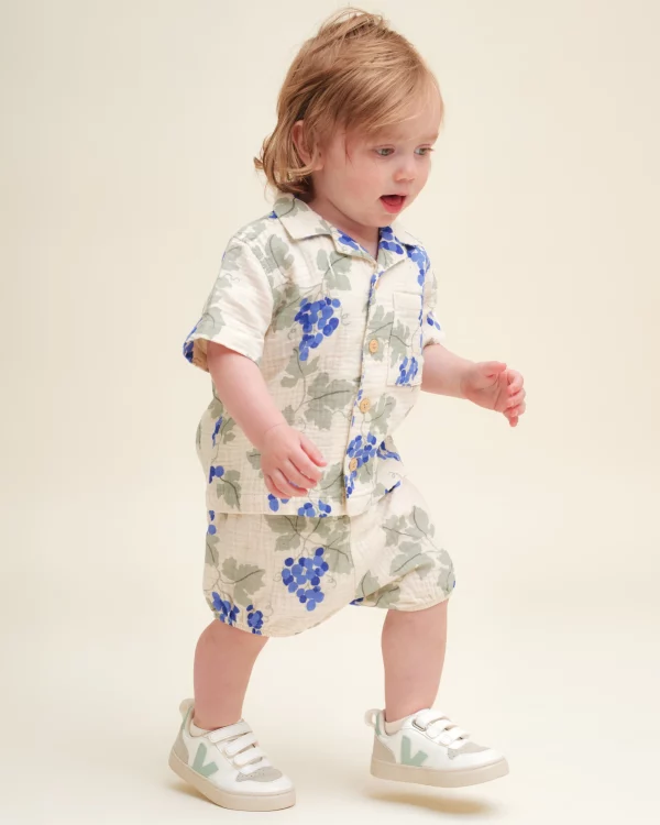 Chemise MC imprimé Grapes Blue – Image 2