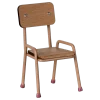 CHAISE VINTAGE ROSE POUR SOURIS MAILEG
