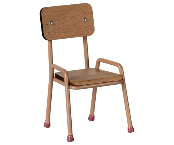 CHAISE VINTAGE ROSE POUR SOURIS MAILEG