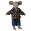 SOURIS DAD MAILEG PAPA MARRON