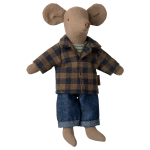 SOURIS DAD MAILEG PAPA MARRON