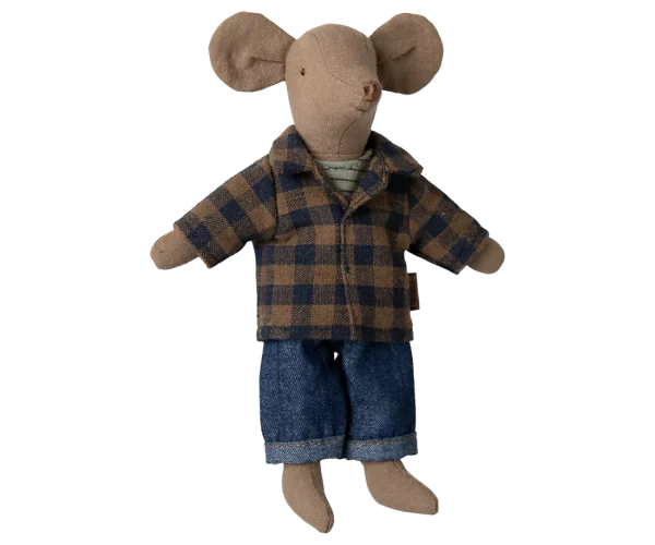 SOURIS DAD MAILEG PAPA MARRON
