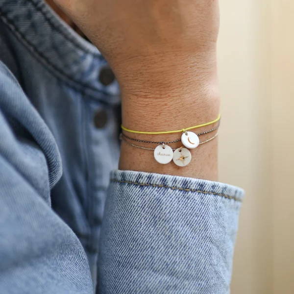 Bracelet Etoile Fil Doré – Image 2