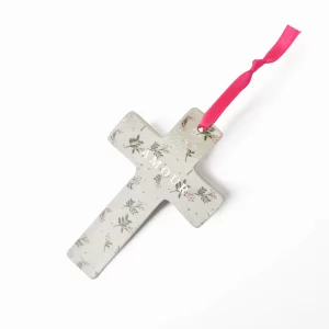 Bijou Mural Croix Pink Berry Amour