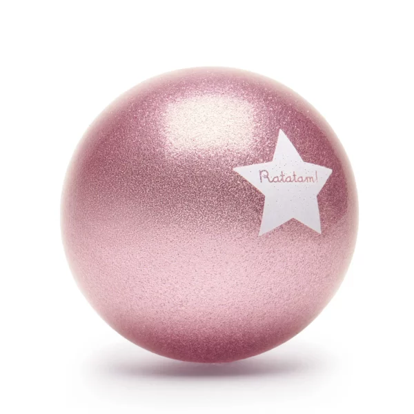 Ballon rose glitter 15 cm – Image 2