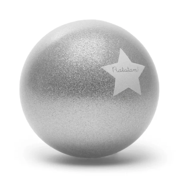 Ballon argent glitter 15 cm – Image 2