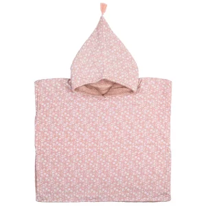 PONCHO DE BAIN BLOOM BLUSH BONJOUR LITTLE