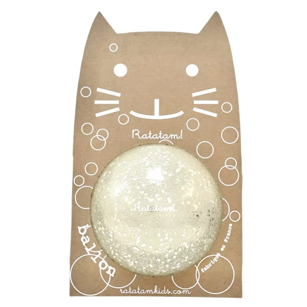 BALLON BULLE ARGENT 15 CM RATATAM