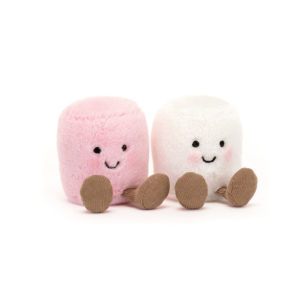marshmallow pink&white jellycat amuseables