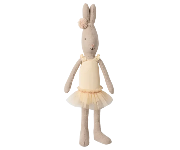 LAPIN MAILEG TAILLE 1 DANSEUSE BODY ET TUTU CREME