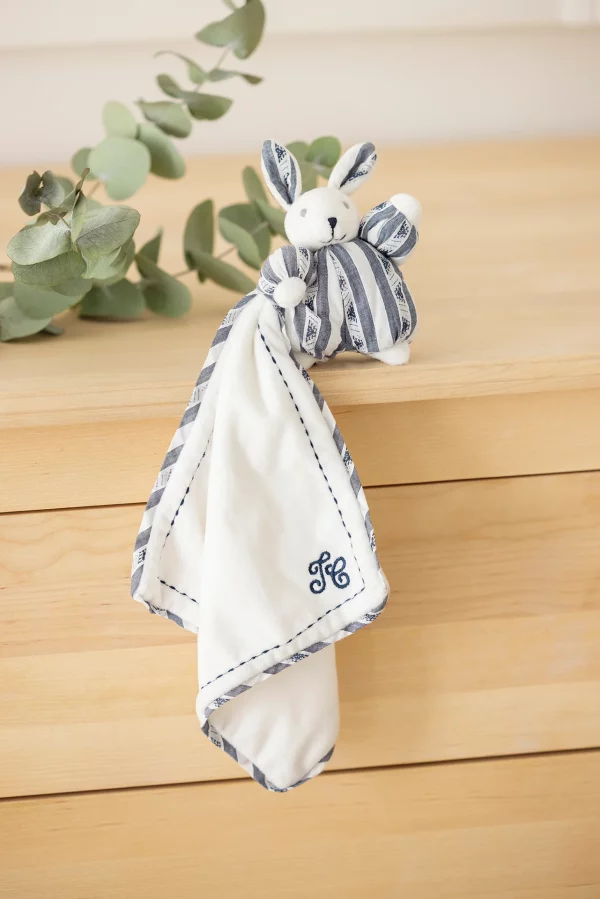 Peluche Doudou Lapin Marine – Image 2