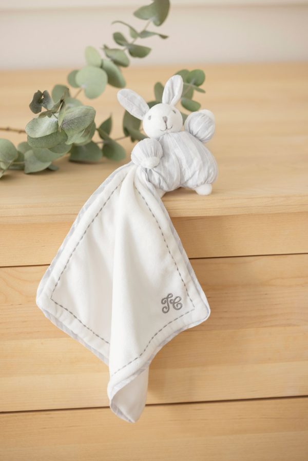 Peluche Doudou Lapin Gris – Image 2