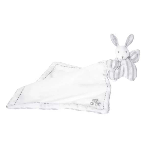 peluche doudou lapin gris