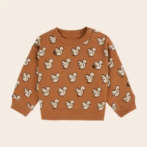 sweatshirt écureuil pécan emile et ida
