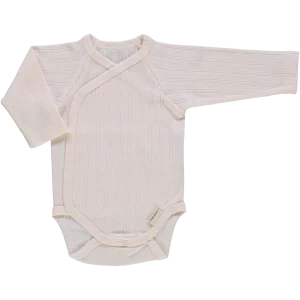 body lierre ecru pointelle poudre organic