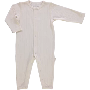 PYJAMA AIRELLE ECRU POINTELLE POUDRE ORGANIC