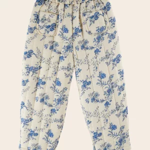 pantalon matelassé orchid bleu emile et ida