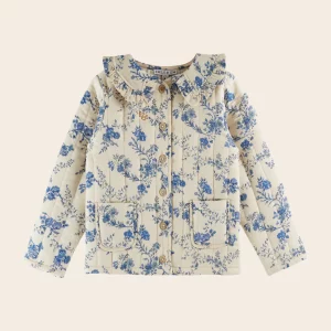 veste matelassée orchid bleu emile et ida
