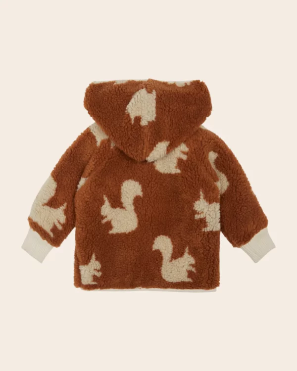 Manteau Fausse Fourrure Ecureuil – Image 2