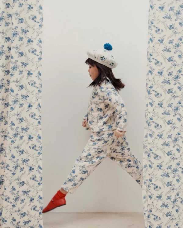 Veste Matelassée Orchid Bleu – Image 3