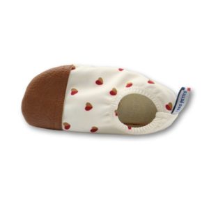 CHAUSSONS LES PETITS COEURS BICOLORES LES PAS PETITS