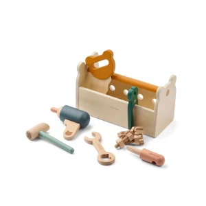 boîte à outils en bois luigi liewood