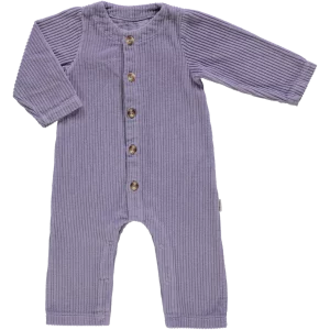 COMBINAISON MELEZE VELOURS COTELE LAVENDER GRAY POUDRE ORGANIC