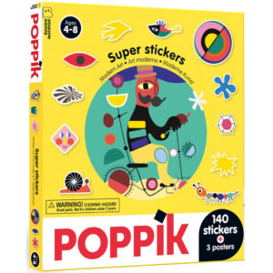 STICKERS BOX ART MODERNE POPPIK