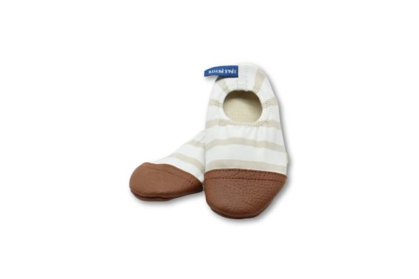 CHAUSSONS LES PETITS MARINS CAMEL LES PAS PETITS