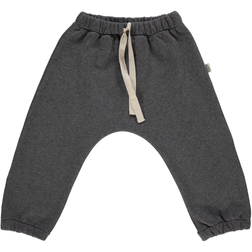 PANTALON CANNELLE GRIS ANTHRACITE POUDRE ORGANIC