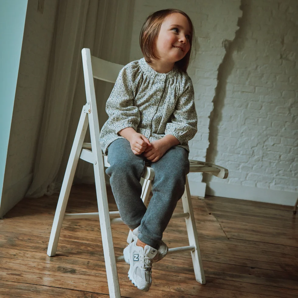 Pantalon Anicet Molleton Gris Anthracite – Image 2