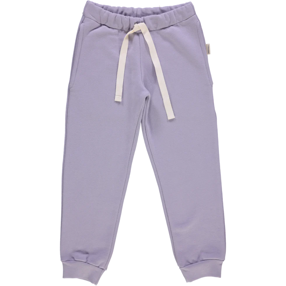 pantalon anicet lavender gray poudre organic