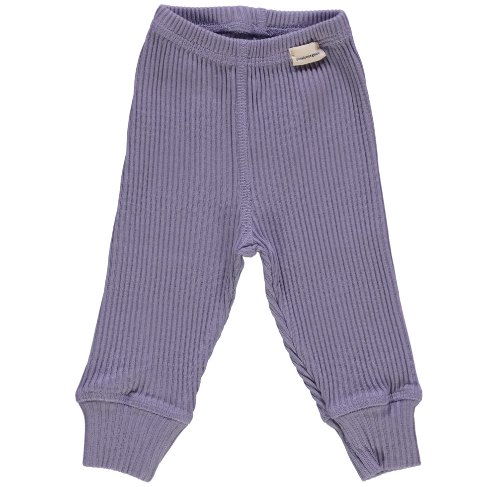 LEGGING BASILIC COTELE LAVENDER GRAY POUDRE ORGANIC