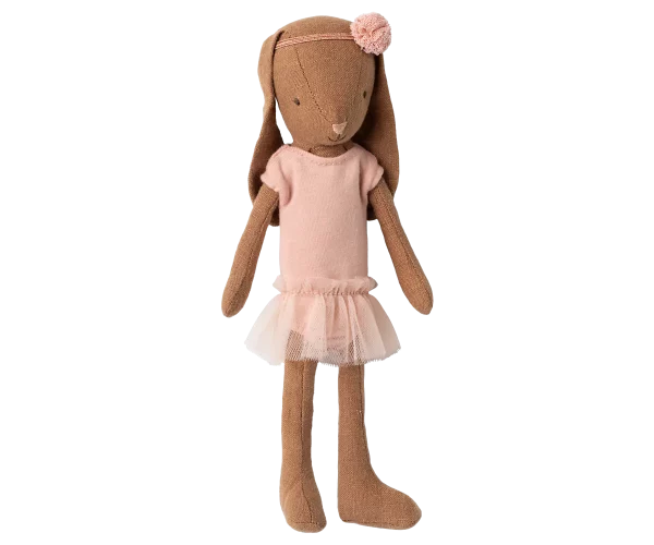 petit lapin rose danseuse