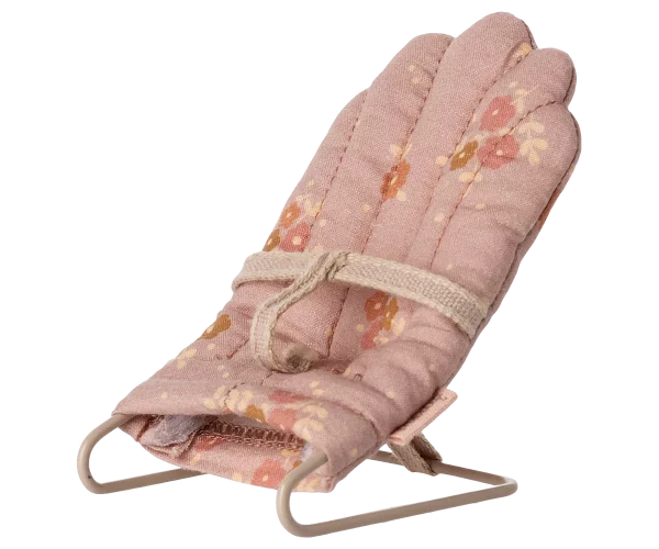 transat pour bébé rose
