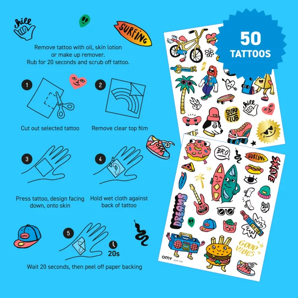 Tattoos - Surf & skate – Image 2