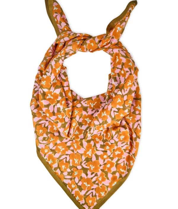 grand foulard coloré femme