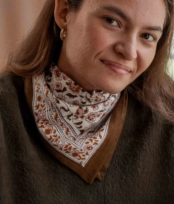 Petit Foulard Edel Ambre – Image 2