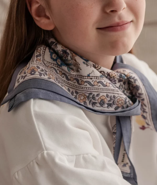 Petit Foulard Kiala Céleste – Image 2