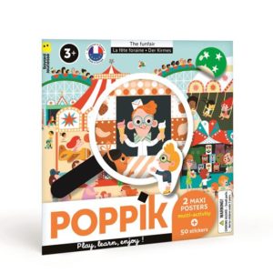 poster à jouer fête forain enfant