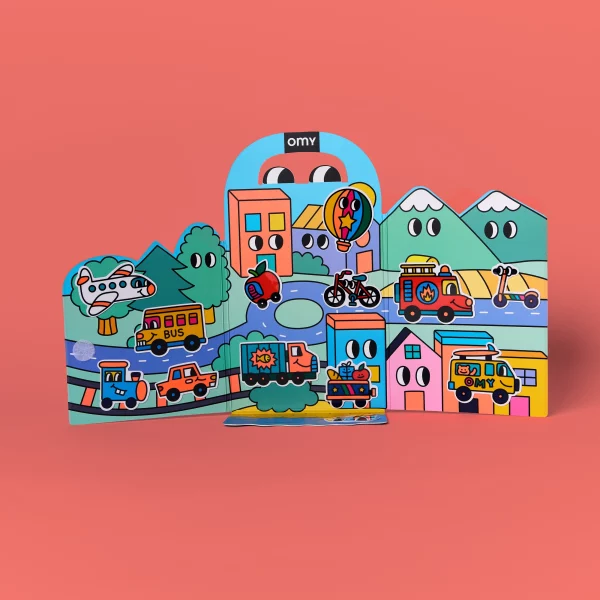 Montessori Stickers - Vroom Vroom – Image 3