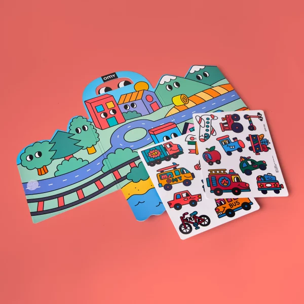 Montessori Stickers - Vroom Vroom – Image 2