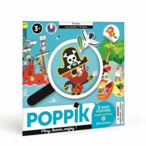 poster à jouer pirate enfant