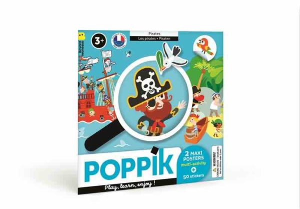 poster à jouer pirate enfant