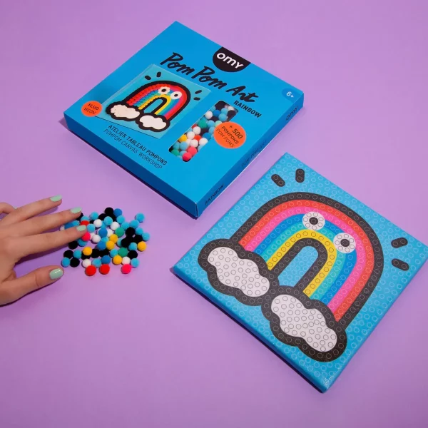 Kit Tableau Pompons - Rainbow – Image 2